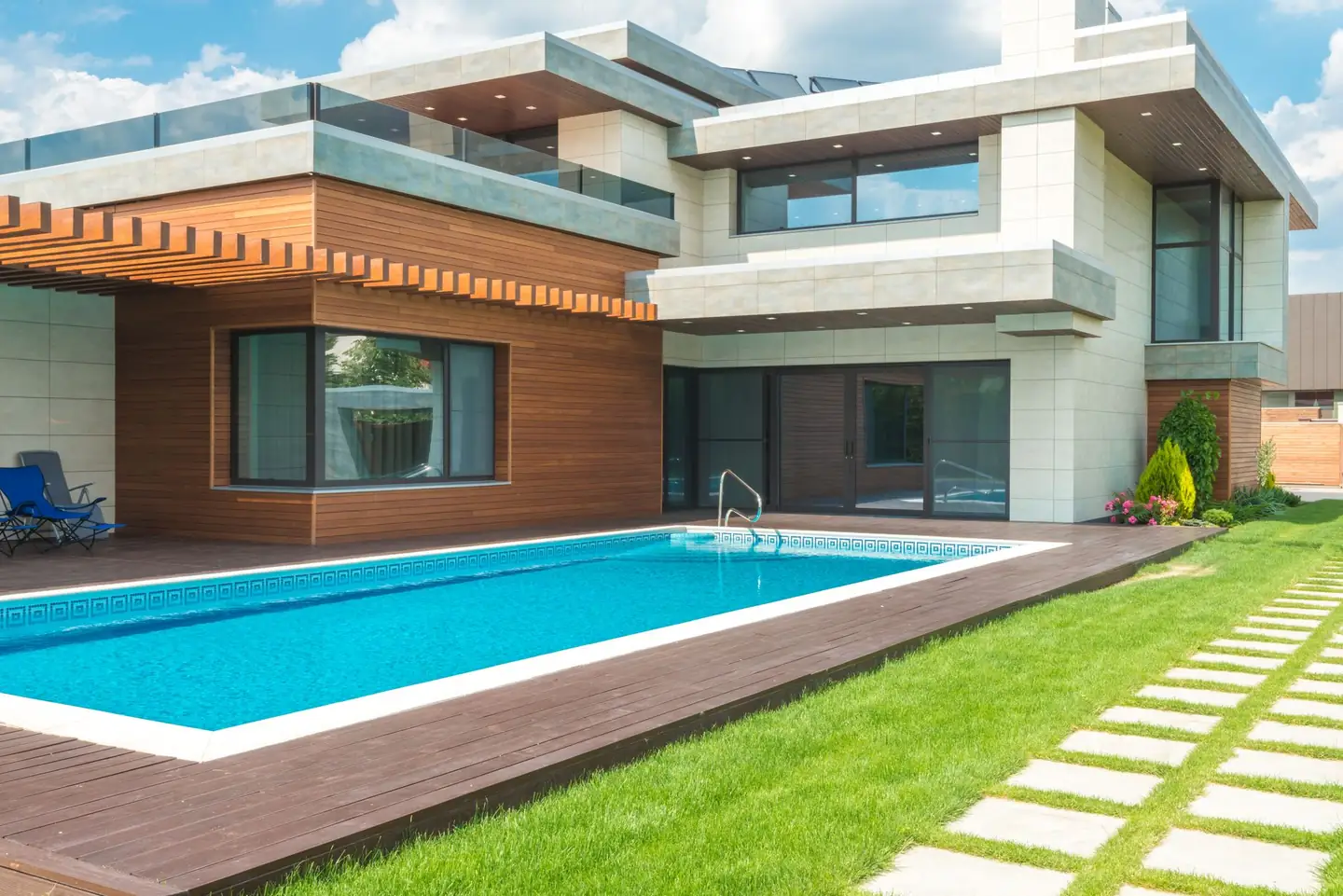 Swimming pool built in Caerleon, NSW